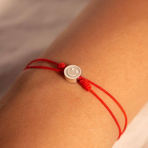 سوار سلسلة Smile Emoji مع سوار على شكل قلب رائع للوجه السعيد، أفضل هدية لها in Kuwait