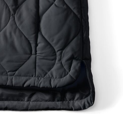 Lands' End Womens FeatherFree Onion Quilted Insulated Jacket Black Regular Small in Saudi Arabia