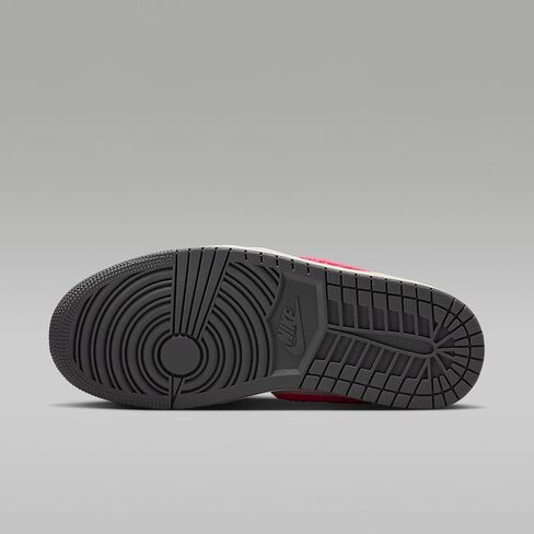 حذاء Air Jordan 1 Low للنساء (جرافيت فاتح/هوت بنش/موسلين/شراع) in Saudi Arabia