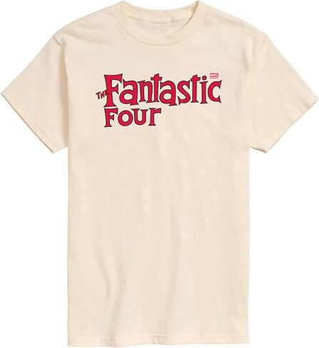 Marvel - Fantastic Four Classic Logo - Men's Short Sleeve Graphic T-Shirt in Saudi Arabia