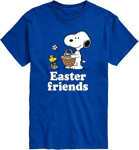 Hybrid Apparel - Peanuts - Easter Friends - Men's Short Sleeve Graphic T-Shirt in Saudi Arabia