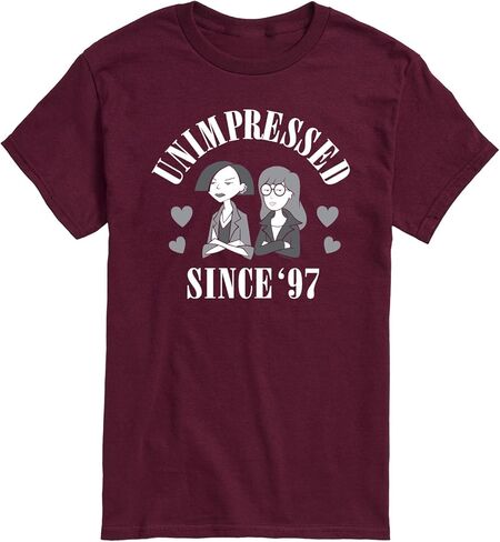 Hybrid Apparel Daria - Unimpressed - تي شيرت برسومات للرجال بأكمام قصيرة in Saudi Arabia