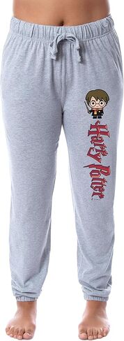 INTIMO Harry Potter Womens' Wizarding World Chibi Character Sleep Jogger Pajama Pants in Saudi Arabia