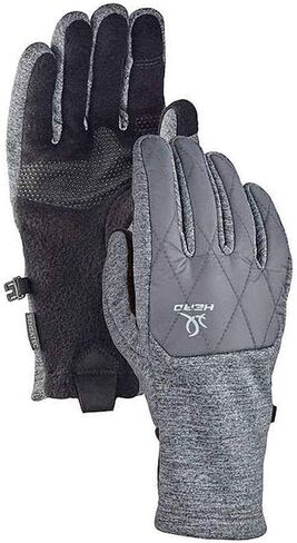 Head Women's Hybrid Glove, Cold Weather Running Gloves (Small, Grey) in Saudi Arabia