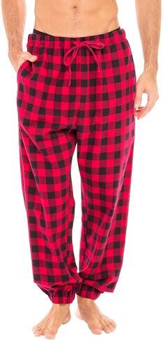 Alexander Del Rossa Men's Soft Cotton Flannel Pajama Pants, Joggers in Saudi Arabia