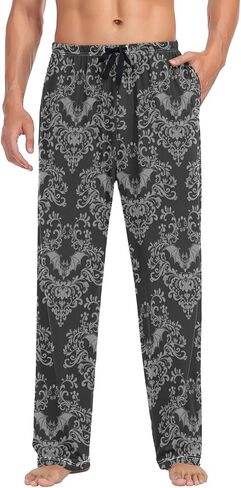 Cindly Men’s Pajama Pants, Drawstring Lounge Pants, PJ Bottoms with Pockets in Saudi Arabia