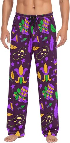 Cindly Men’s Pajama Pants, Drawstring Lounge Pants, PJ Bottoms with Pockets in Saudi Arabia