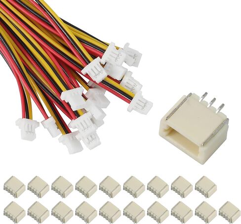 20 Sets SH1.0mm 4 Pin Connector Plug Male with 200mm Wire and Female Connector in Kuwait
