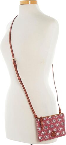 حقيبة يد Dooney & Bourke، NFL 49ERS بسحاب علوي | أحمر in Kuwait
