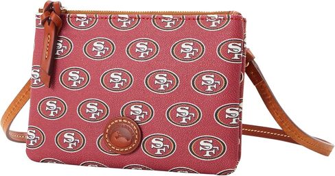 حقيبة يد Dooney & Bourke، NFL 49ERS بسحاب علوي | أحمر in Saudi Arabia