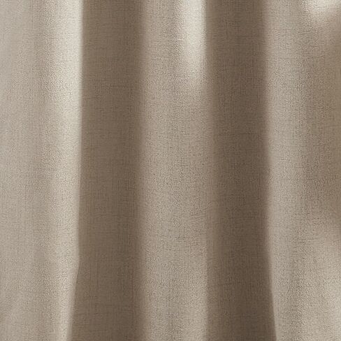 Tommy Hilfiger Room Darkening Curtains for Bedroom Living Room 84 Inches Long, Elegant Lined Drapes Grommet, Set of 2 Panels, Hudson, 84", Khaki in Saudi Arabia