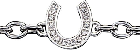 Montana Silversmiths Women's Horseshoe Chain Link Bracelet - BC620 One Size in Saudi Arabia