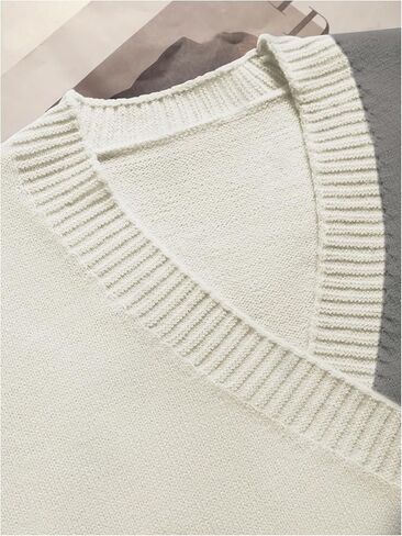 Verdusa Women's Old Money Tie Waist Wrap Cardigan Sweaters Colorblock Elegant Knit Outerwear in Saudi Arabia