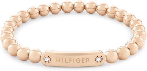 Tommy Hilfiger Women's Jewelry - Metal Stretch Bracelet with Elastic Closure - Perfect for Layering - Classic Jewelry for Everyday Wear - Gift for Her in Saudi Arabia