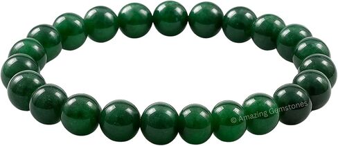 Amazing Gemstone Crystal Bracelets for Women Men's Gifts - Premium Protection Healing Crystal Bracelet - 8mm Beaded Stretchable Bracelet Pulseras Para Hombres Mujer Stocking Stuffers in Saudi Arabia