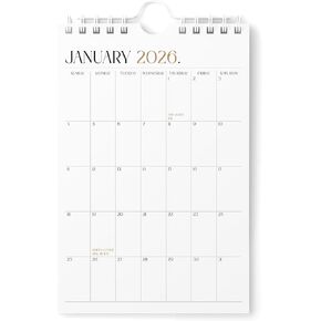 Mini Calendar 2025 - Vertical 6x9 2025 Wall Calendar Runs Until June 2026 - Easy Planning with the Small Aesthetic Desk Calendar 2025-2026 Monthly - Karto - Boho in Kuwait