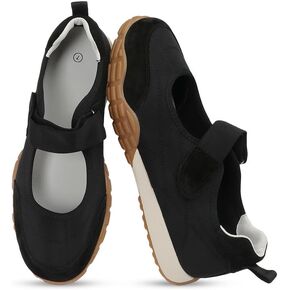 أحذية COOLLULU Mary Jane أحذية رياضية للنساء أحذية رياضية باليه أنيقة مع نعل داخلي من الفوم أحذية رياضية مضادة للانزلاق أحذية رياضية تنس خفيفة الوزن أحذية مسطحة للمشي اليومي غير الرسمي in Kuwait