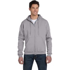 Champion Eco 9 oz. Full-Zip Hood, Large, LIGHT STEEL in Saudi Arabia