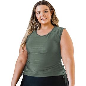 CALYPSA Closed Back Maya Swim Top in Saudi Arabia