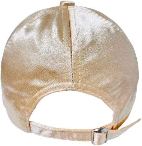 Silky Solid Color Baseball Cap with Adjustable Buckle - Ideal for Outdoor Activities in Saudi Arabia
