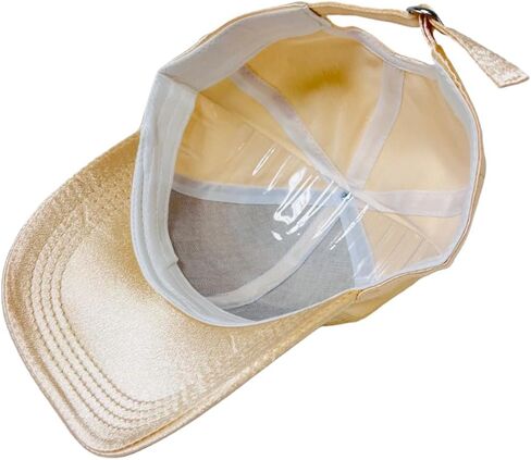 Silky Solid Color Baseball Cap with Adjustable Buckle - Ideal for Outdoor Activities in Saudi Arabia