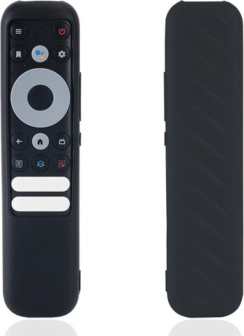 2 Pack Luminous Remote Cover Compatible with TCL Smart TV Remote, Shockproof Case for TCL RC902N FMR1 Remote Controller, Lightweight Anti-Slip Skin-Friendly Silicone Skin Sleeve in Kuwait