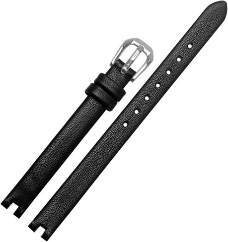 HaoLMi-8 10 12mm Cowhide Watch Strap is Suitable for Tissot Notched Strap 1853 Flamenco Series T003/209 Women Watch Chain in Saudi Arabia