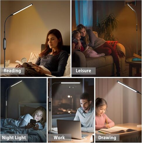 مصباح أرضي LED للرموش مع مصباح أرضي عن بعد ، مع ألوان و 5 مستويات سطوع قابلة للضوء ، ضوء طابق مشارك في العين لغرفة المعيشة وغرف النوم in Saudi Arabia