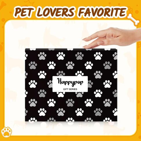 HAPPYPOP Funny Dog Lover Gifts - Men Women Socks for Dog Mom Dad, Birthday Gifts with Cards in Saudi Arabia