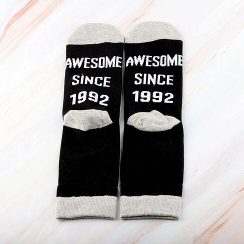 MNIGIU Funny 53th Birthday Gifts 2 Pairs Legend Since 1972 53rd Birthday Socks Born In 1972 Socks Turning Fifty Three Merch in Saudi Arabia