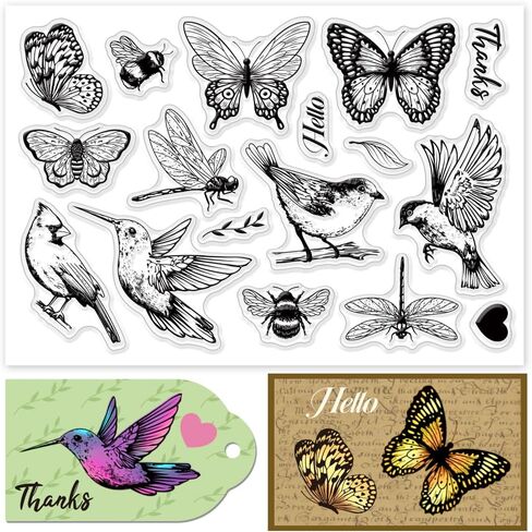 INFUNLY Cat Friend Clear Stamps Cartoon Kitty Transparent Rubber Stamps Funny Kittens Silicone Stamp for Card Making 6.2x4.3 inch for DIY Photo Scrapbooking Paper Album Decor in Saudi Arabia