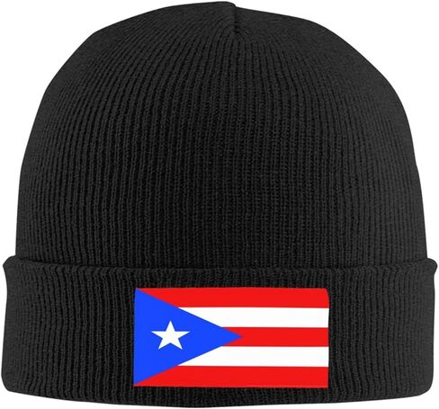 National Knit Beanie Hat Winter Fall Beanies Caps for Men Women Warm Stocking Cuffed Cap Soft Ski Hats Headwear Unisex in Saudi Arabia