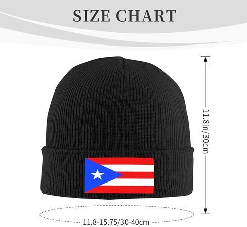 National Knit Beanie Hat Winter Fall Beanies Caps for Men Women Warm Stocking Cuffed Cap Soft Ski Hats Headwear Unisex in Saudi Arabia