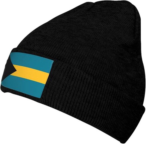 National Knit Beanie Hat Winter Fall Beanies Caps for Men Women Warm Stocking Cuffed Cap Soft Ski Hats Headwear Unisex in Saudi Arabia