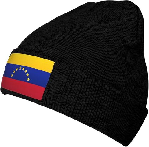National Knit Beanie Hat Winter Fall Beanies Caps for Men Women Warm Stocking Cuffed Cap Soft Ski Hats Headwear Unisex in Saudi Arabia