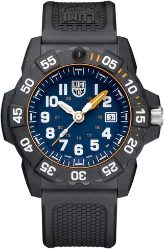 Luminox - Navy Seal Mens Watch 45mm - Military Watch & Dive Watch - Date Function - 200m Water Resistant - X3.CE03.NSF - Made in Switzerland in Saudi Arabia