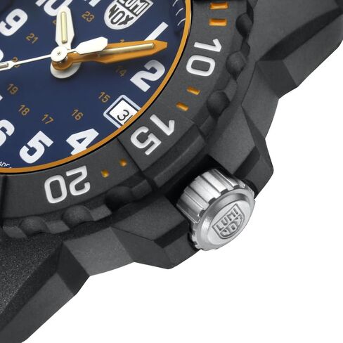 Luminox - Navy Seal Mens Watch 45mm - Military Watch & Dive Watch - Date Function - 200m Water Resistant - X3.CE03.NSF - Made in Switzerland in Saudi Arabia