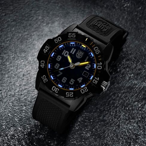 Luminox - Navy Seal Mens Watch 45mm - Military Watch & Dive Watch - Date Function - 200m Water Resistant - X3.CE03.NSF - Made in Switzerland in Saudi Arabia