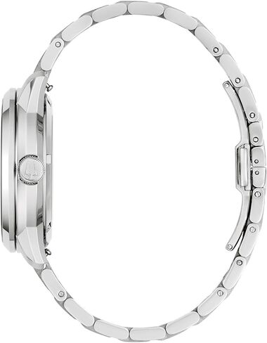 Bulova Sutton Automatic Green Dial Stainless Steel Bracelet Watch 40mm - 96A329 in Saudi Arabia