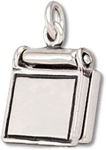 Dakota West Laptop Computer Notebook Movable 925 Solid Sterling Silver Charm Pendant Bracelet Crafting in Saudi Arabia