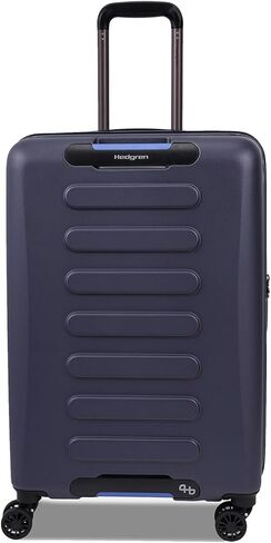 Hedgren GRIP CARRY ON Spinner – Durable Polycarbonate with TSA Lock, Double-Coil Zippers, Silent 4-Wheel Spinners & Multiple Handles - 21.6" (Black) in Saudi Arabia