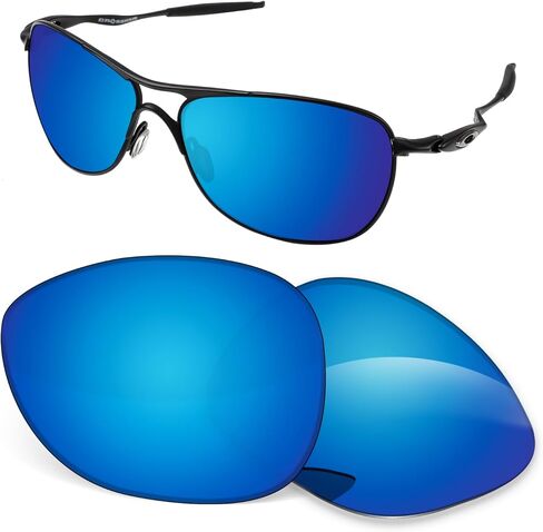عدسات بديلة 1.5 ملم متوافقة مع نظارات Oakley Crosshair New 2012 OO4060 الشمسية، مضادة للخدش in Kuwait