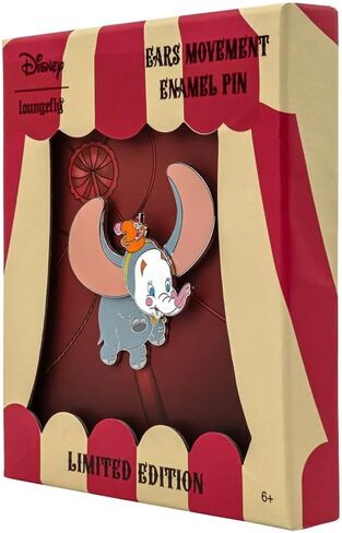Loungefly Disney Dumbo Flying 3 Inch Collectible Enamel Pin in Saudi Arabia