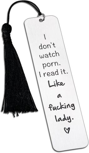 Bookmarks for Women Book Lover Bookish Book Marker with Tassels for Birthday Christmas Gifts Female BFF Her Friends Spicy Reader Bookworms Reading Present Book Club Gifts Pink Bookmark in Saudi Arabia