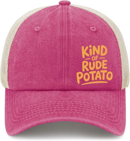 Kind of Rude Potato Trucker Hat Cool Cap for Son in Saudi Arabia