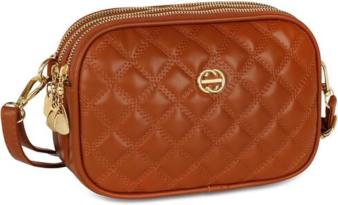 EXTREE Quilted Crossbody Bag, Trendy Design Shoulder Purse in Saudi Arabia