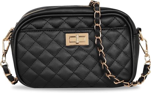 EXTREE Quilted Crossbody Bag, Trendy Design Shoulder Purse in Saudi Arabia
