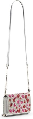 Betsey Johnson Hearts Wallet Crossbody in Saudi Arabia