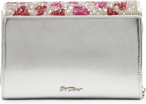 Betsey Johnson Hearts Wallet Crossbody in Saudi Arabia