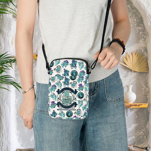 KEYCHIN Haunted Movie Crossbody Bag Hitchhiking Ghosts Gifts Horror Ghost Shoulder Bag Haunted Ghost Movie Merchandise in Saudi Arabia